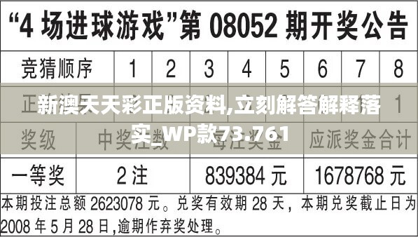 新奥彩天天开奖资料免费查询，精选解释解析落实